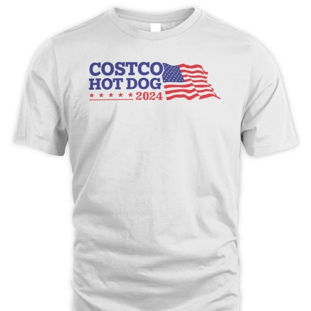 Costco Hot Dog 2024 Retro Humor Statement Collector Classic Foodie Graphic 05